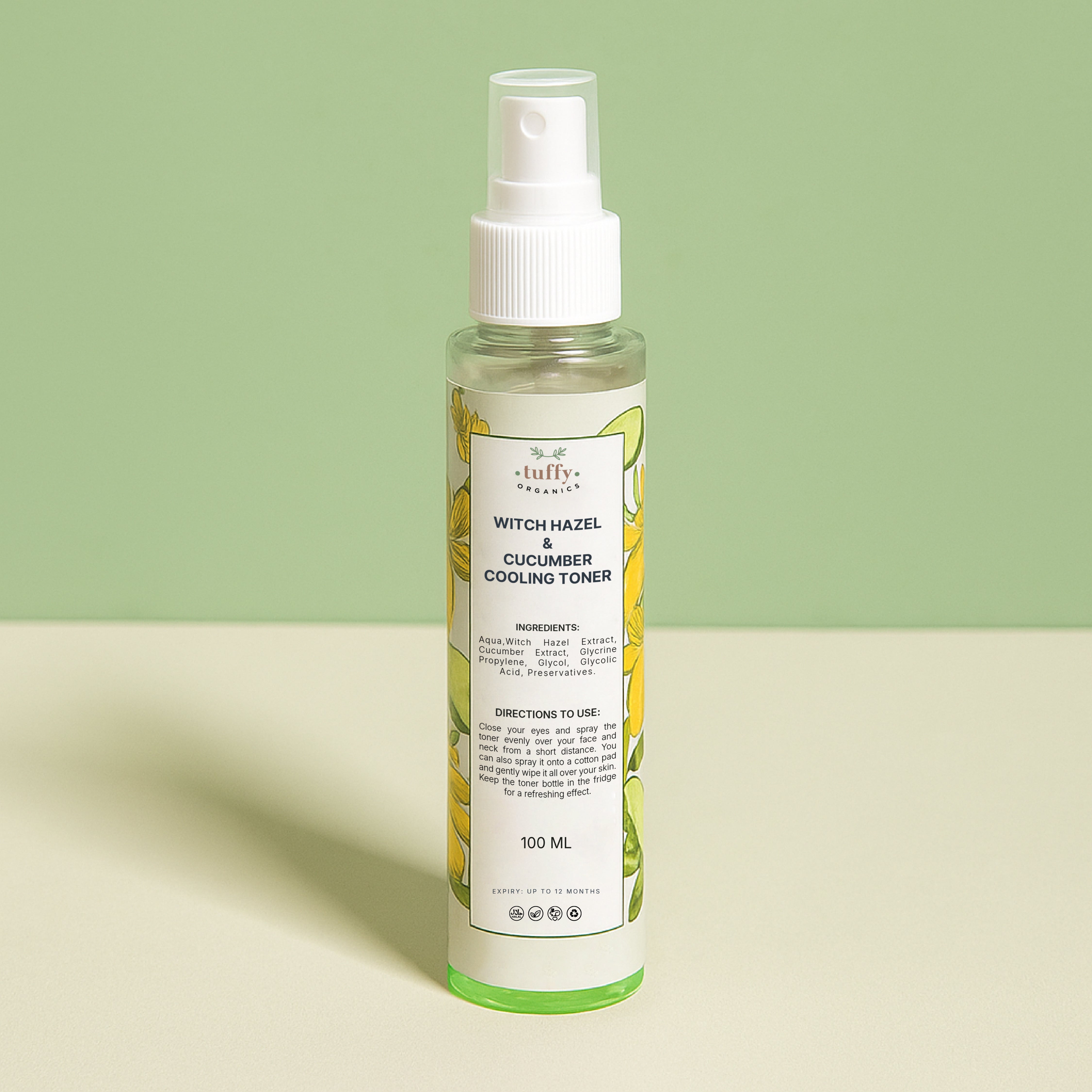Witch Hazel & Cucumber Cooling Toner